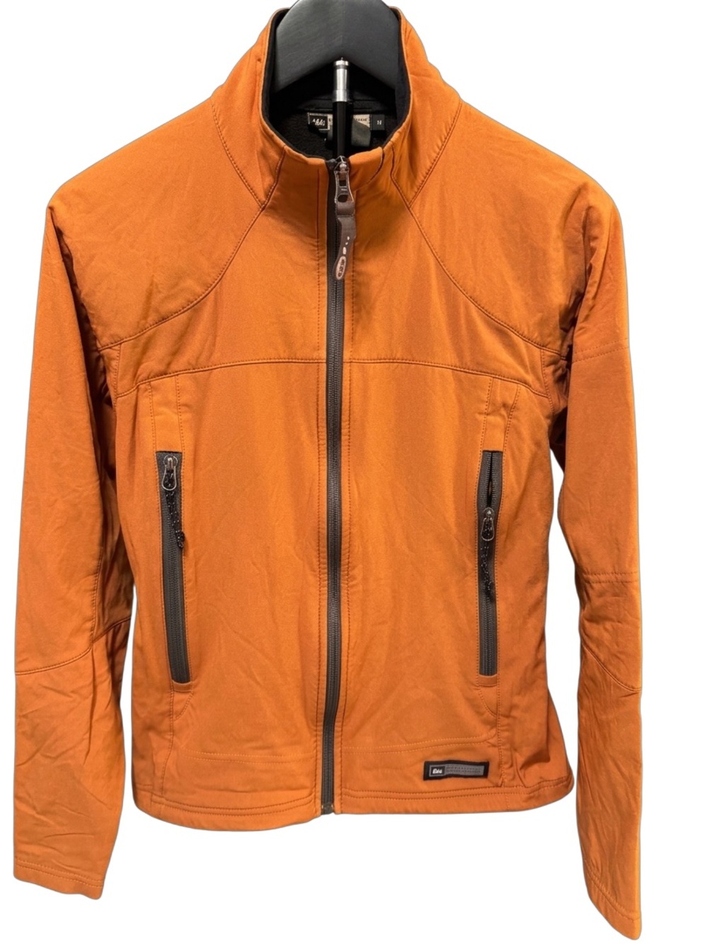 REI Women’s Orange Lightweight Full-Zip Shirt Jacket